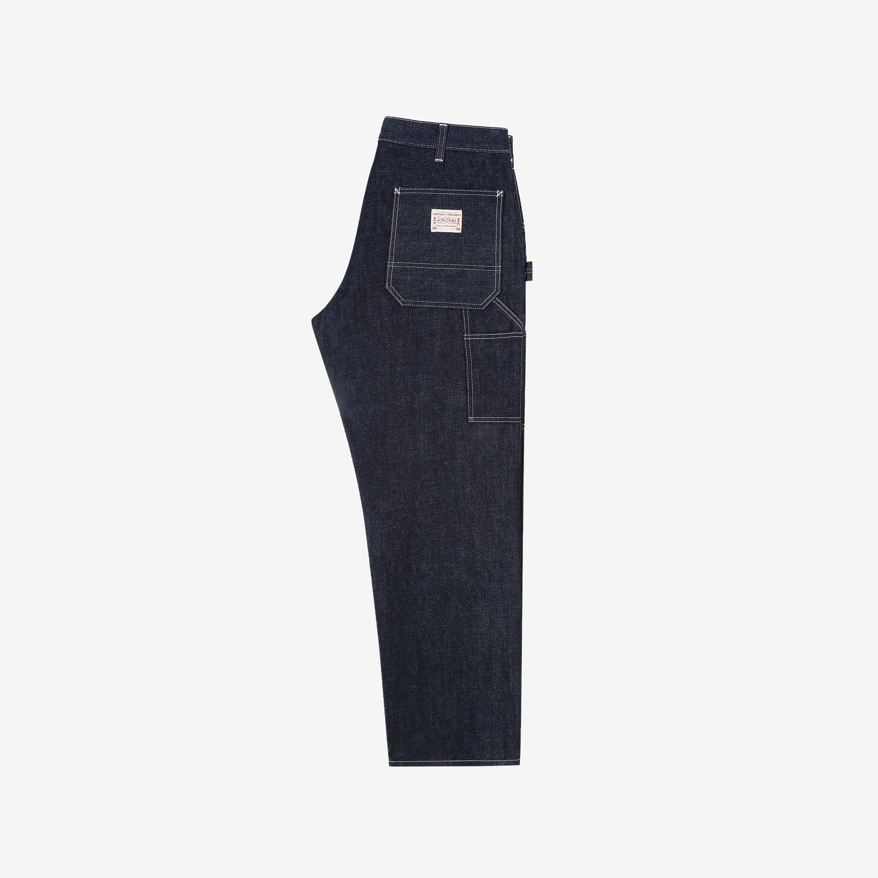 BONCOURA 15oz Selvedge Indigo Denim Painter Pants – Straight Fit