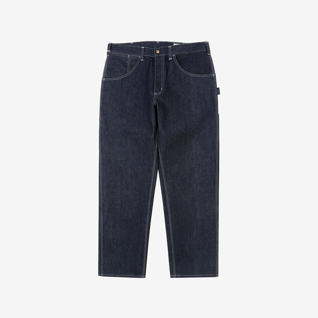 boncoura 15oz selvedge indigo denim painter pants straight fit