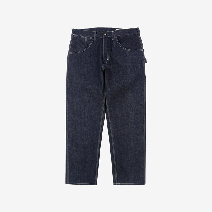 boncoura 15oz selvedge indigo denim painter pants straight fit
