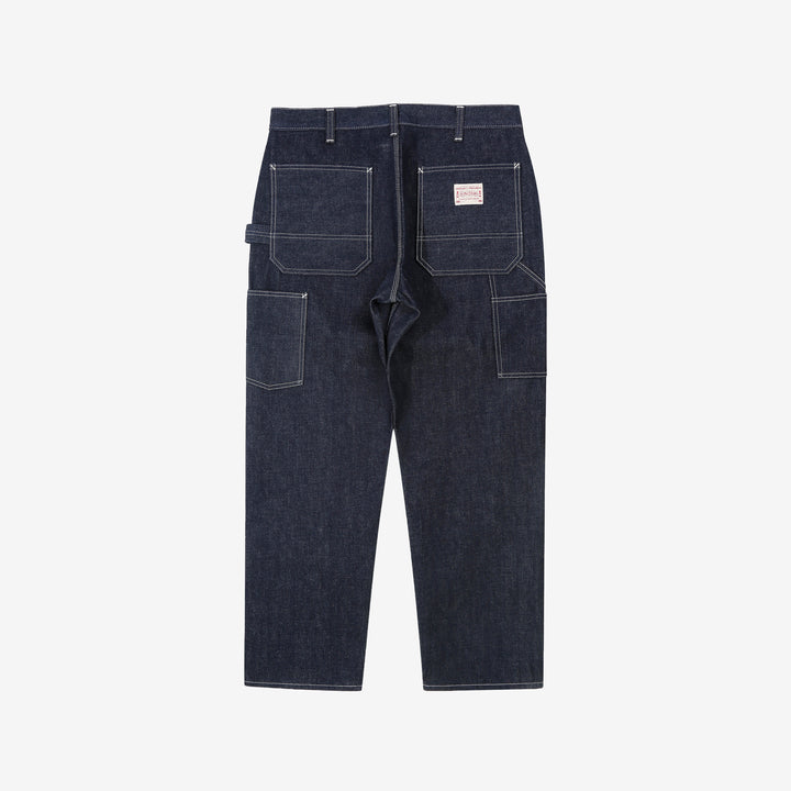 boncoura 15oz selvedge indigo denim painter pants straight fit