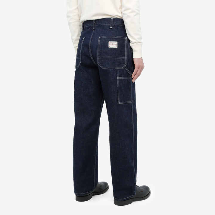 boncoura 15oz selvedge indigo denim painter pants straight fit
