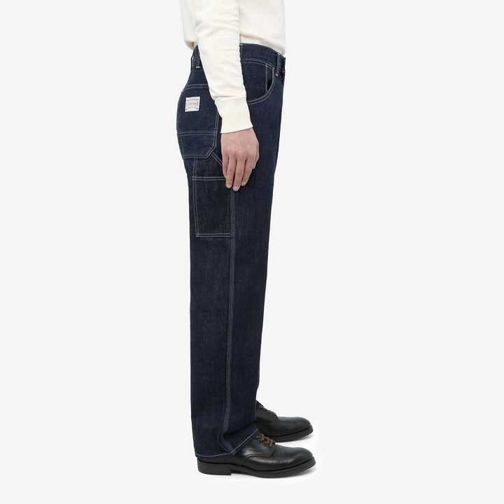 boncoura 15oz selvedge indigo denim painter pants straight fit