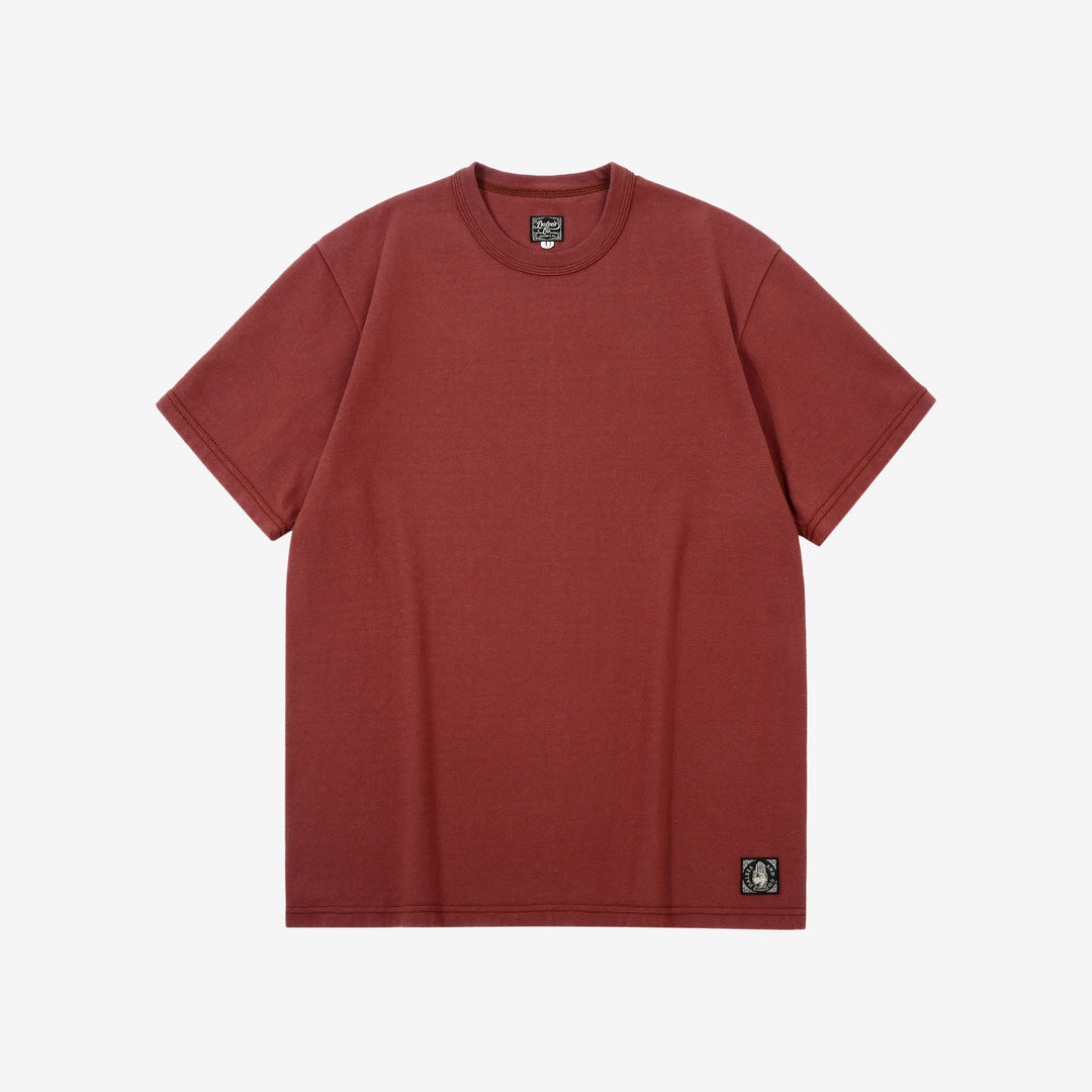 Dalee’s & Co. SAT1930 8.5oz SZ knit loopwheel T-shirt made in Japan red