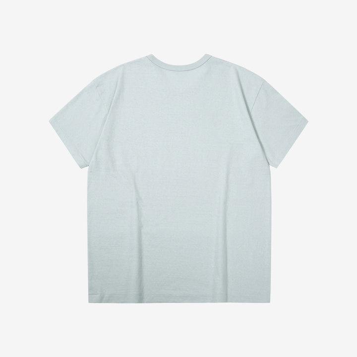 Warehouse 4064 2nd hand shepherd graphic T-shirt short sleeve vintage print made in Japan back view sax