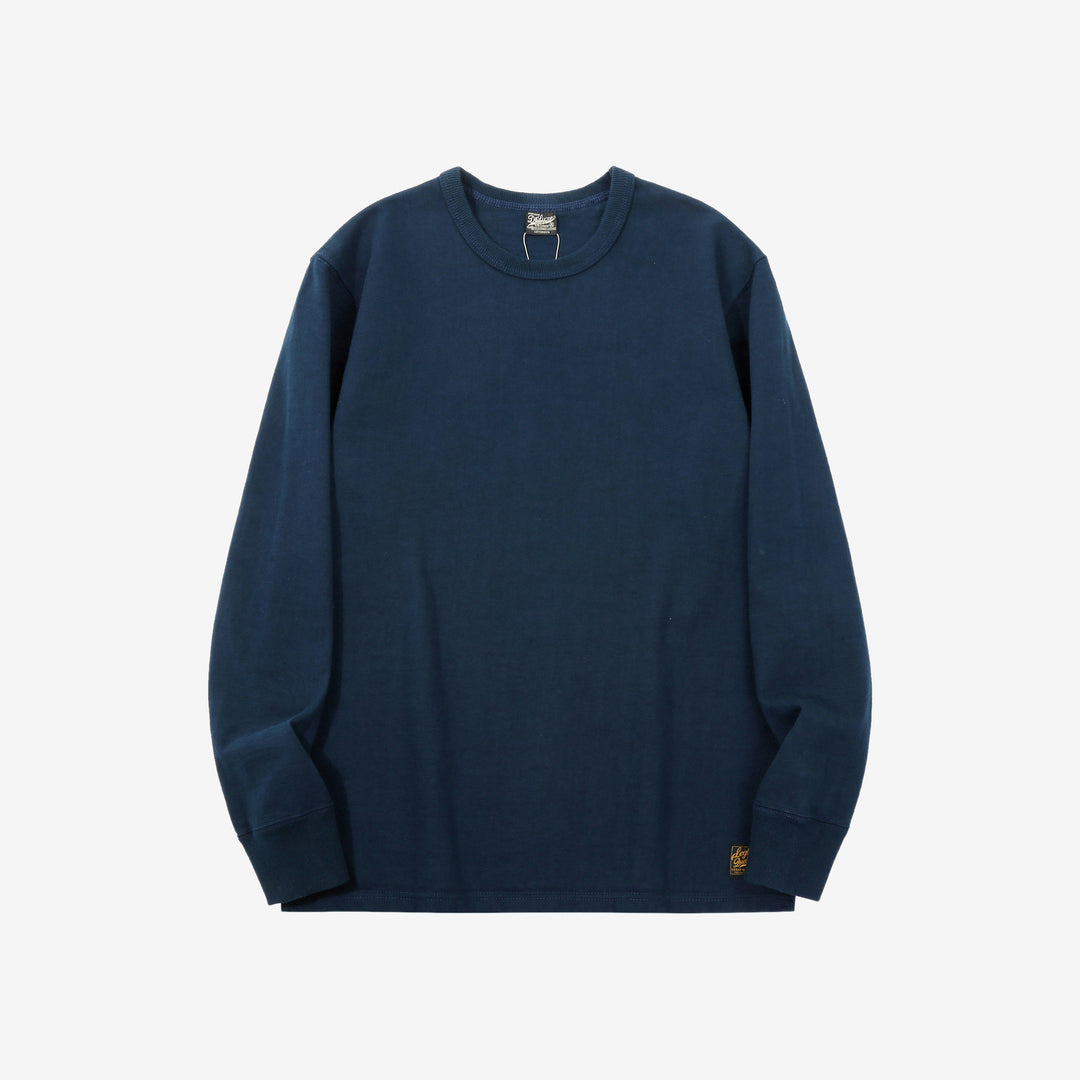 Deluxeware DXTL-00 12.5oz Loopwheeled Long Sleeve T-Shirt - Crew Neck