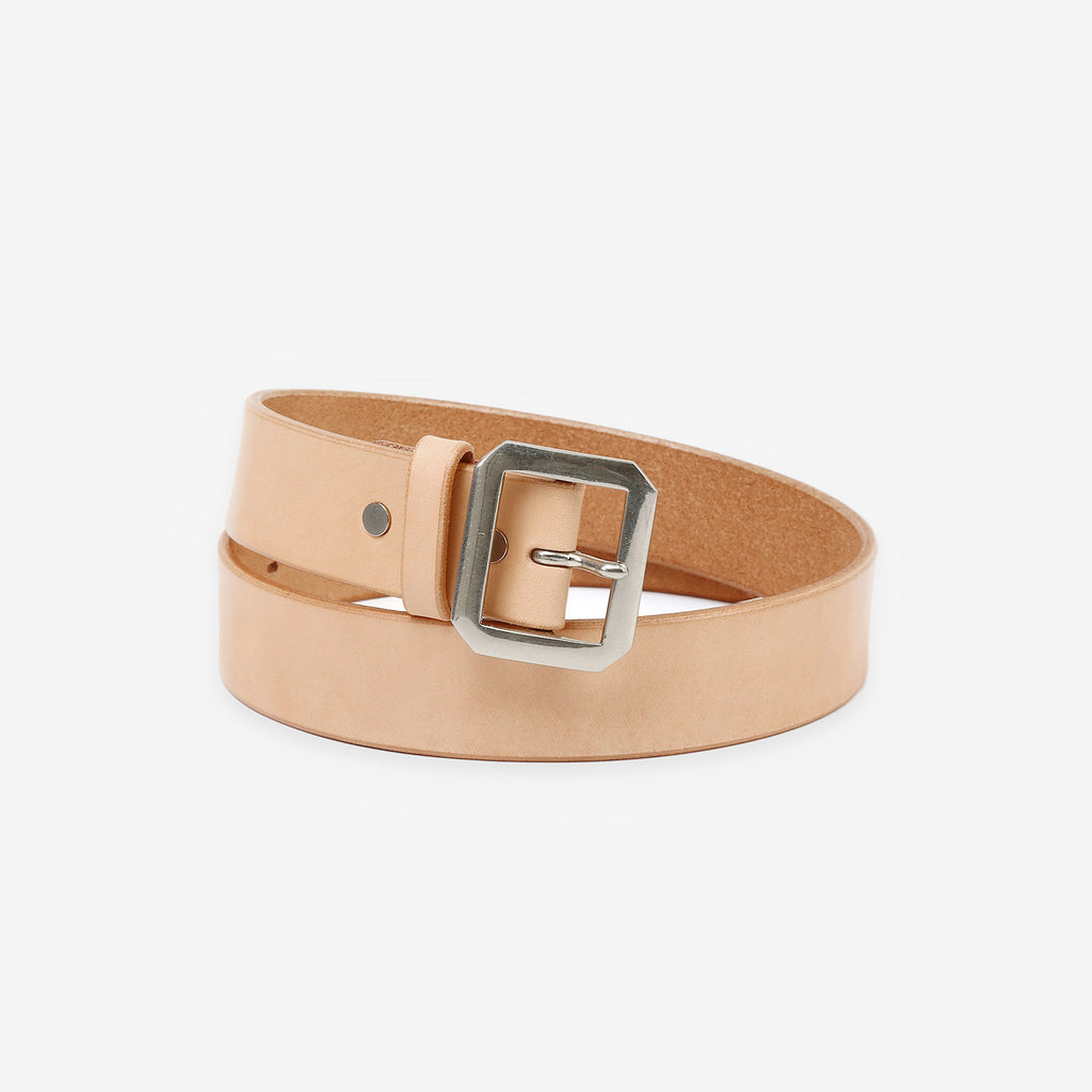 Inception IPSDB-01 garrison belt saddle leather classic leather belt Japan tan natural