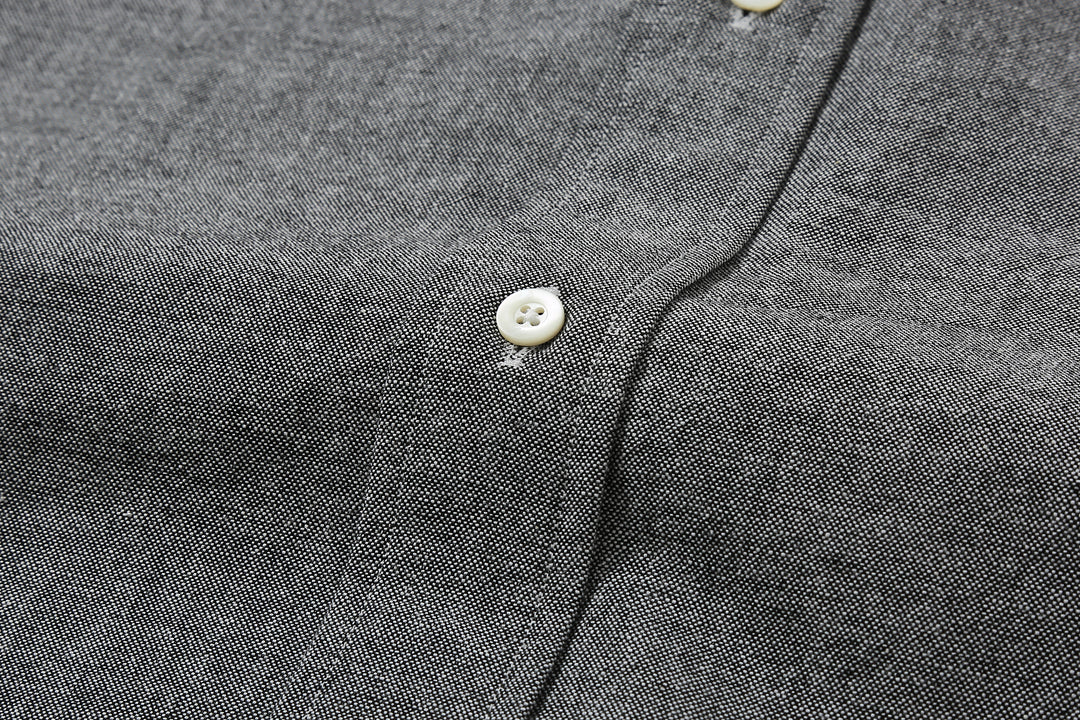Wasew WSW-016 Schonherr loom button down oxford shirt made in Japan long sleeve cotton shirt button