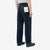 Omoto Denim 0815BCH 13.5oz Selvedge Sumi Overdyed Denim - Wide Straight Fit Made in Japan - Back Side View