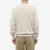 Warehouse Lot 401 plain loopwheel crewneck sweatshirt made in Japan vintage style oatmeal wear image back