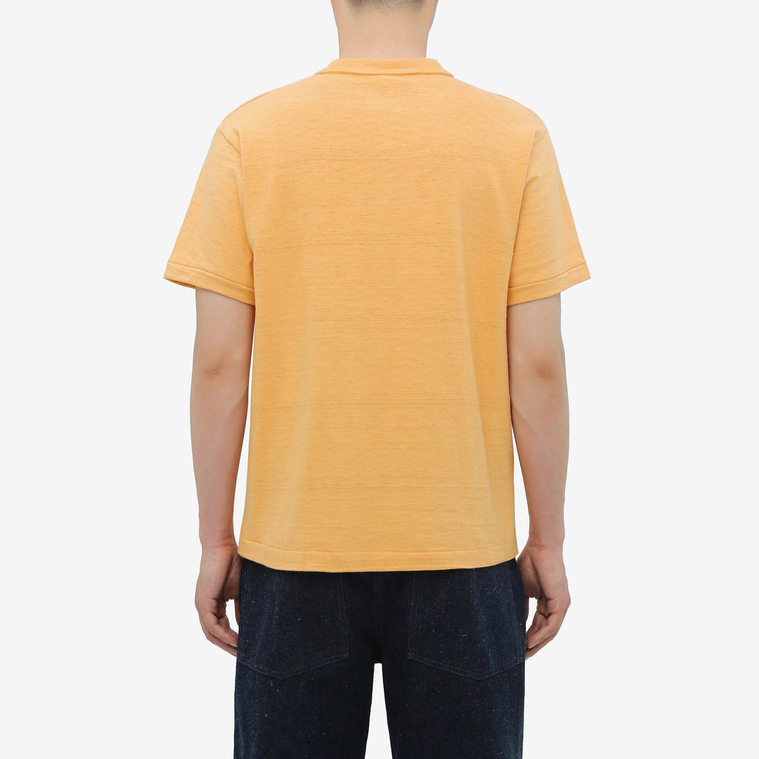 Warehouse Lot 4601 Shadow Border Slub Yarn T-Shirt – Crew Neck
