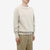 Warehouse Lot 401 plain loopwheel crewneck sweatshirt made in Japan vintage style oatmeal wear image front side