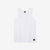 Deluxeware TNKP-00 Heavyweight Ribbed Knit Tank Top White Front View