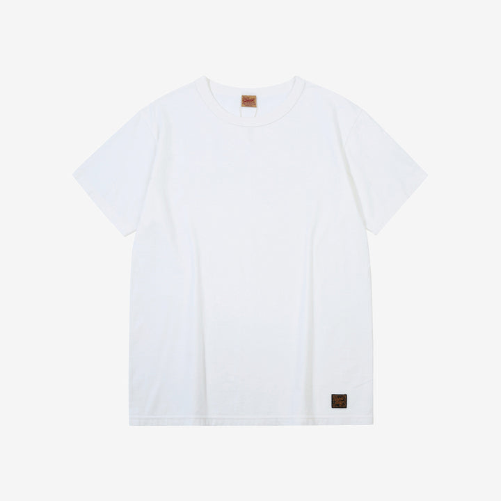 Deluxeware MTS-00 7.5oz loopwheeled T-shirt made in Japan crew neck white
