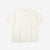Un-Useless 170204 linen KNITEE short sleeve crew neck knit T-shirt made in Japan white front view