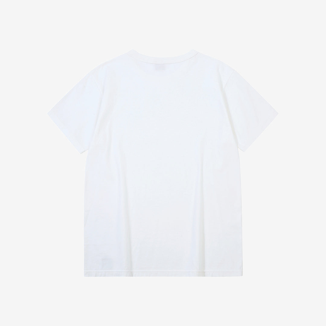 Deluxeware MTS-00 7.5oz loopwheeled T-shirt made in Japan crew neck white