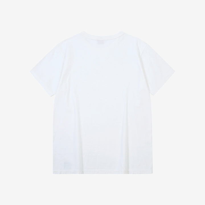 Deluxeware MTS-00 7.5oz loopwheeled T-shirt made in Japan crew neck white