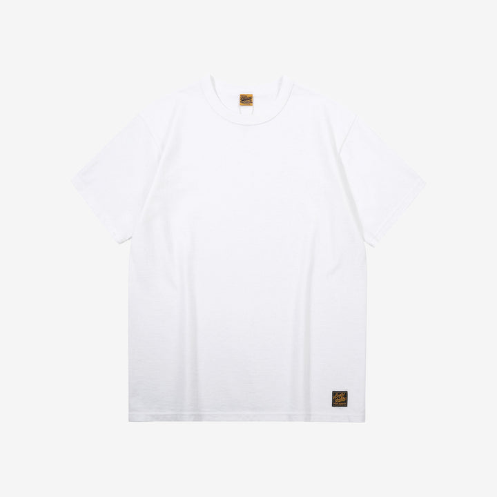 Deluxeware SDTS-00 10.5oz loopwheeled T-shirt made in Japan heavyweight crew neck white