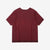 Samurai Jeans SJST-TW01 extra heavyweight T-shirt made in Japan crew neck bordeaux back view