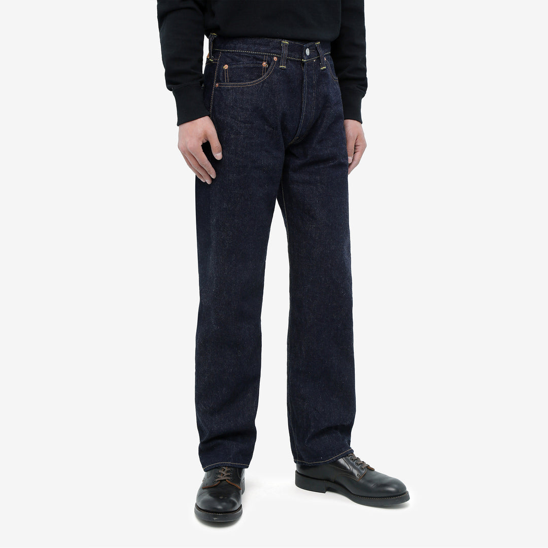 boncoura xx 15oz selvedge denim regular straight fit indigo